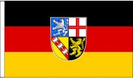 Saarland Table Flags